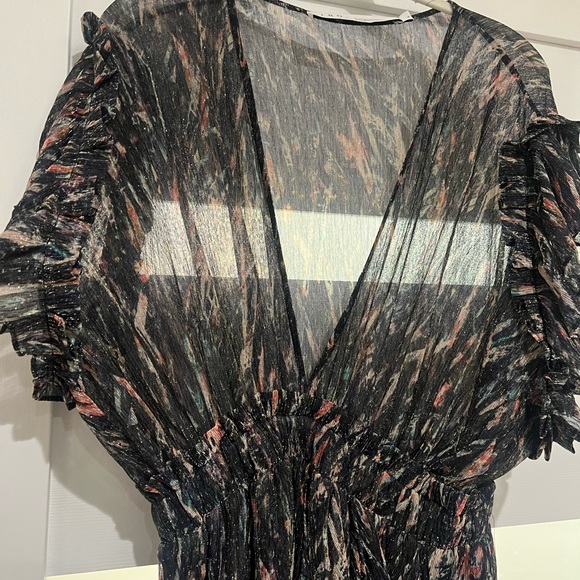 Iro Metallic sheer dress - Picture 14 of 15